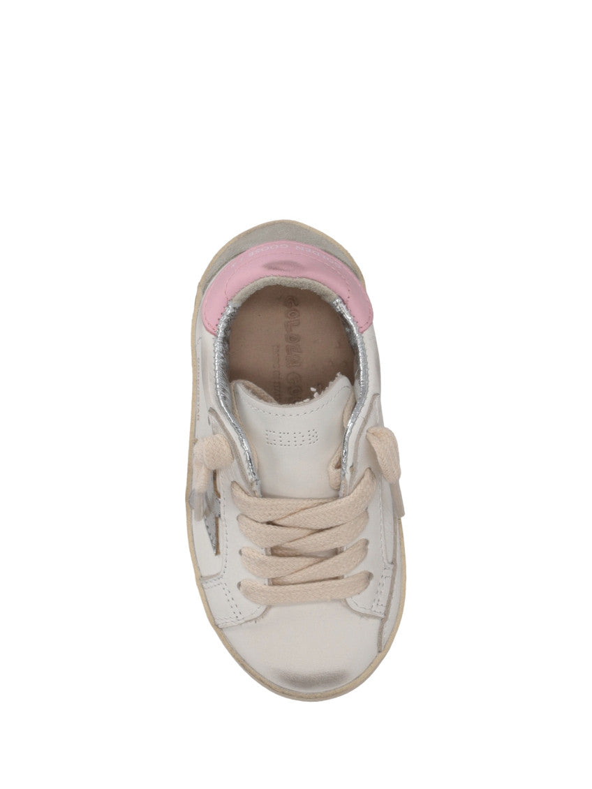 Babies White Leather Sneakers 3