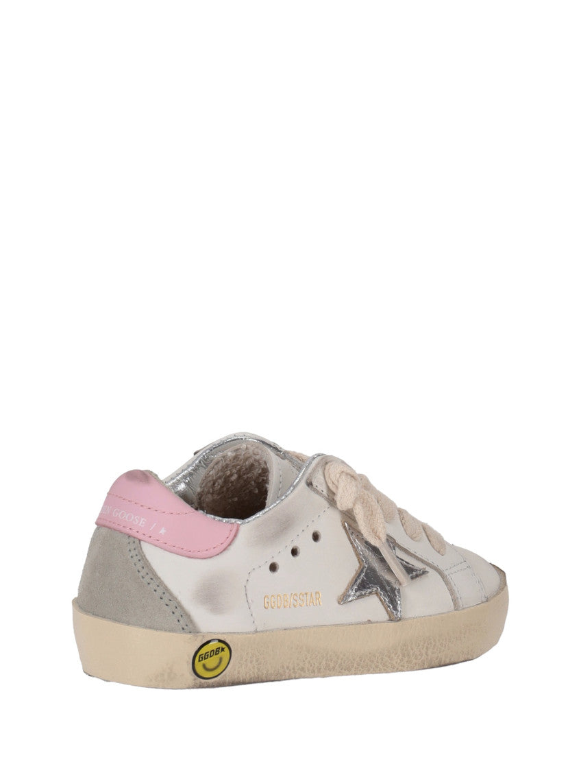 Babies White Leather Sneakers 4