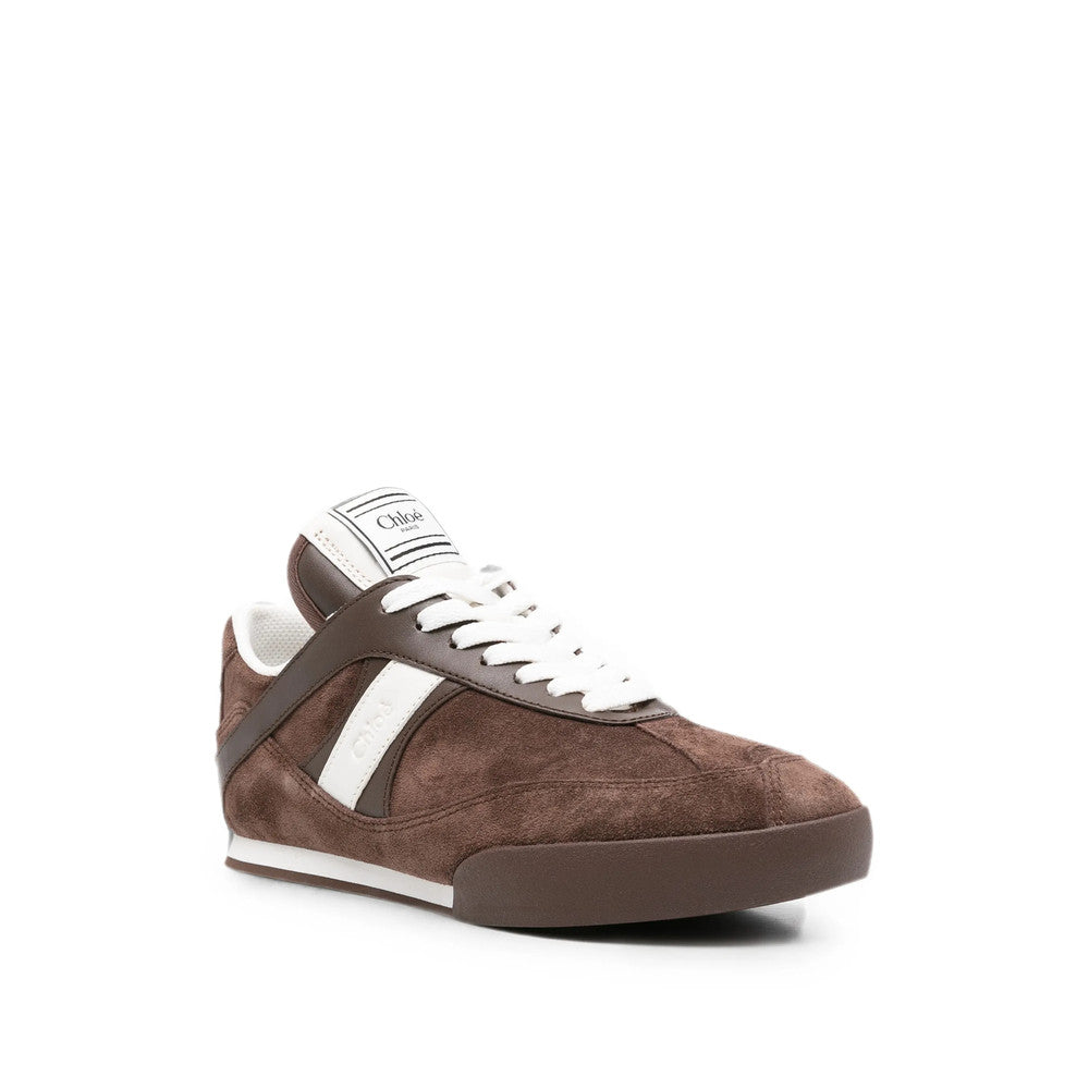 Brown Logo Sneakers 2