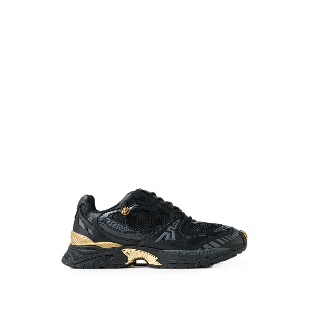 Black Logo Icaro Sneakers 1