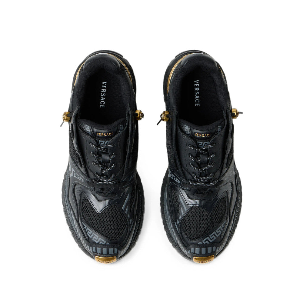 Black Logo Icaro Sneakers 2