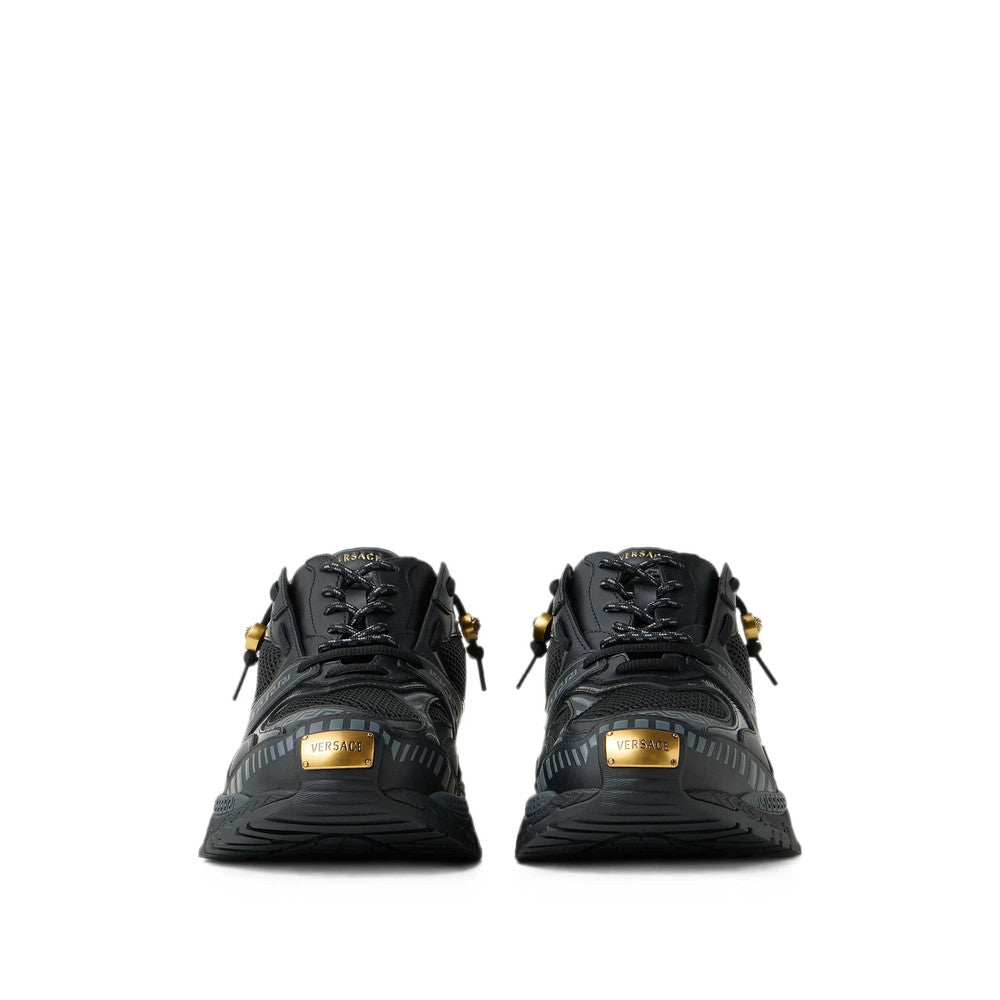 Black Logo Icaro Sneakers 3
