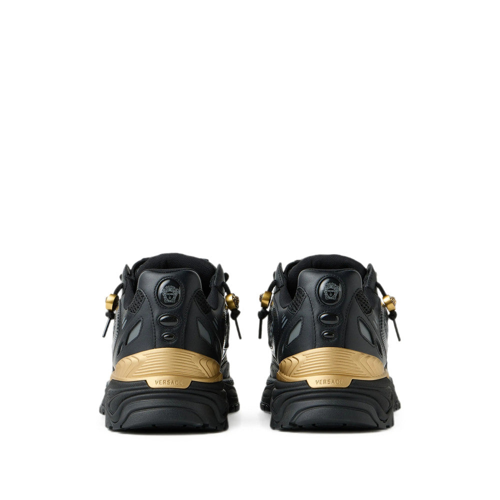 Black Logo Icaro Sneakers 4