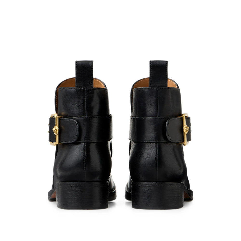 Black Leather Orlando Boots 3