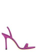 Purple Slingback Jenn Heels 1