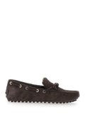 Brown Shearling Loafers 1