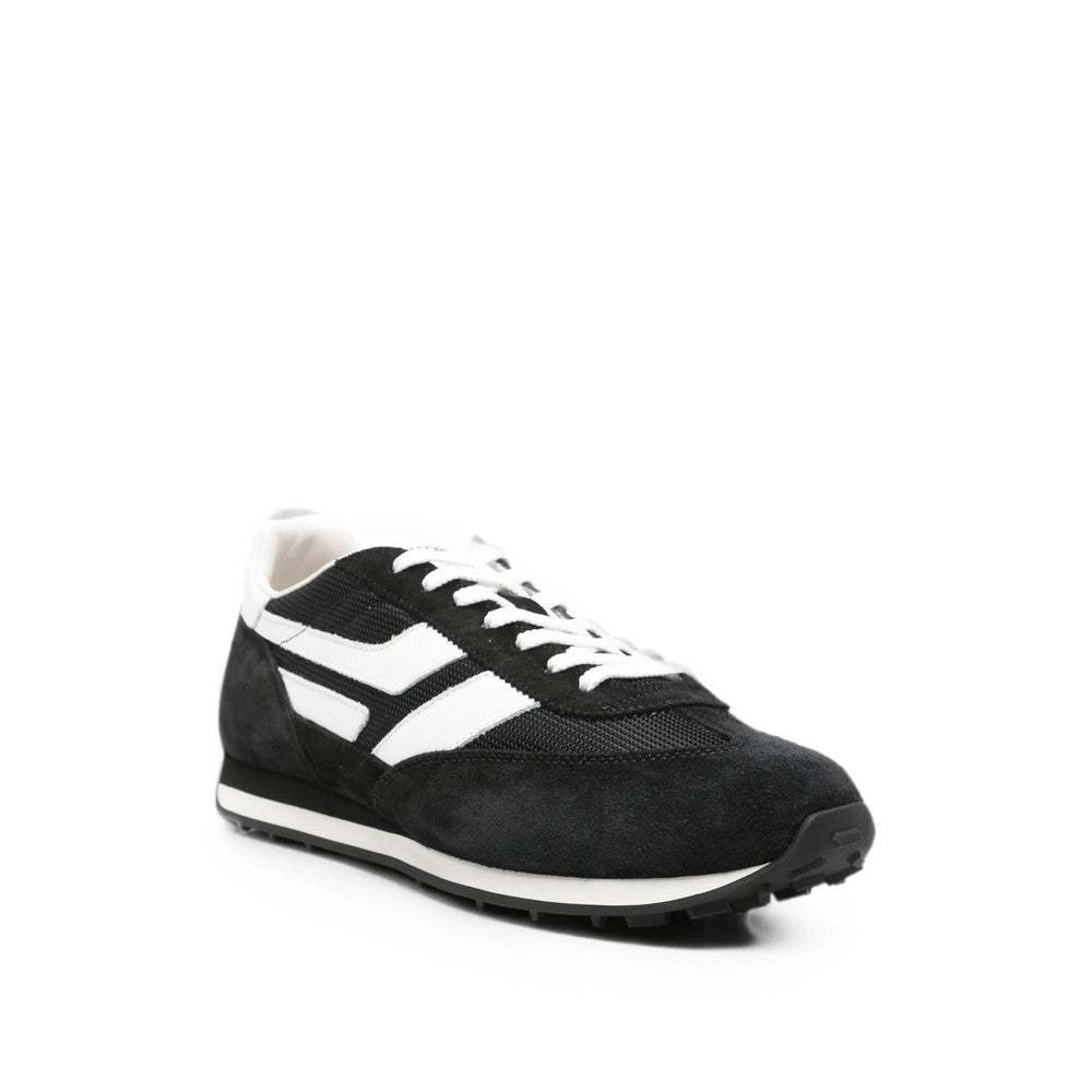 Black Color Block Sneakers 2