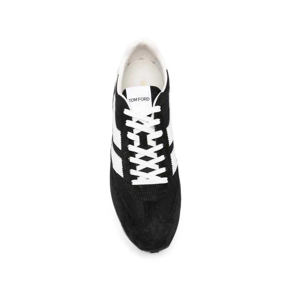 Black Color Block Sneakers 4