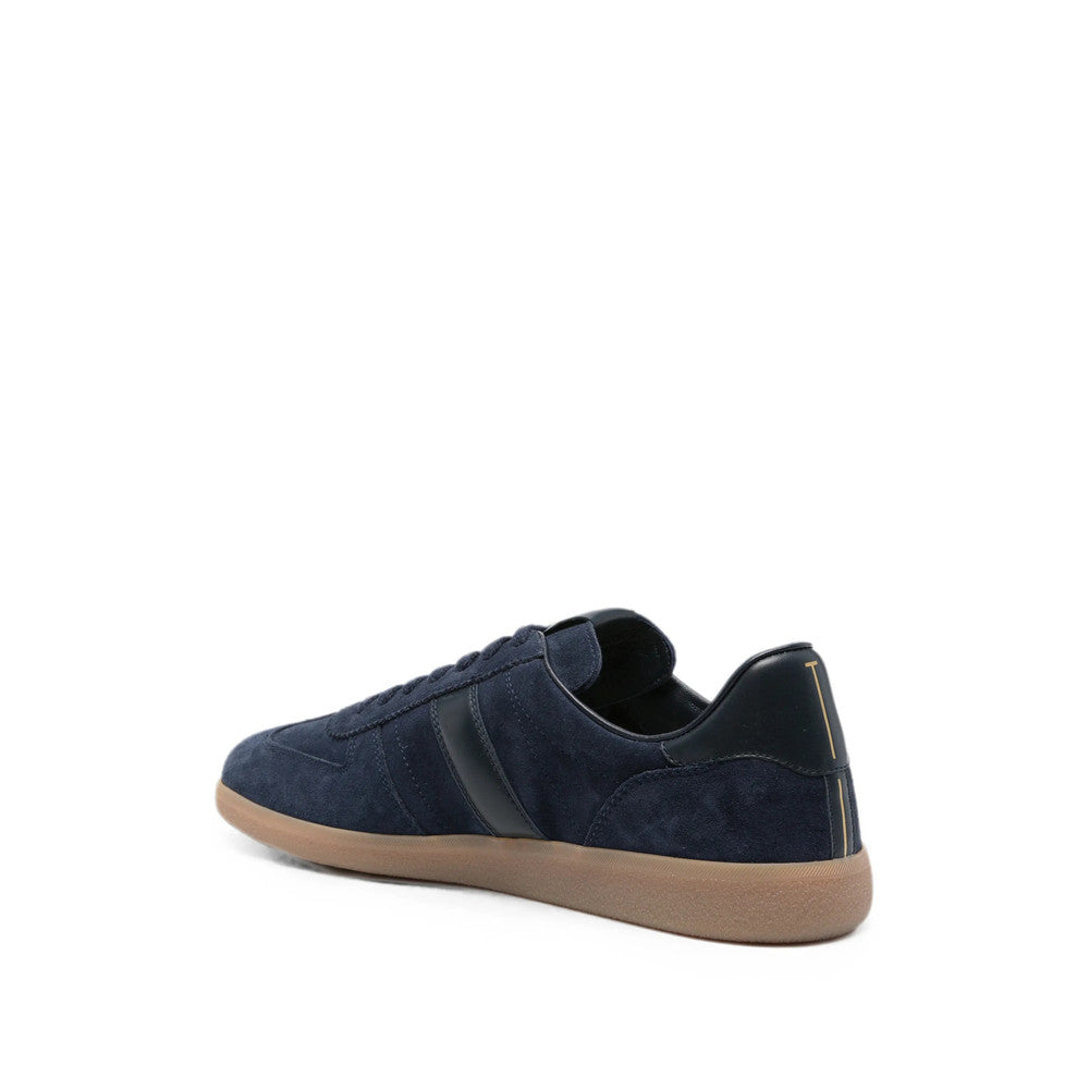 Navy Blue Logo Sneakers 3