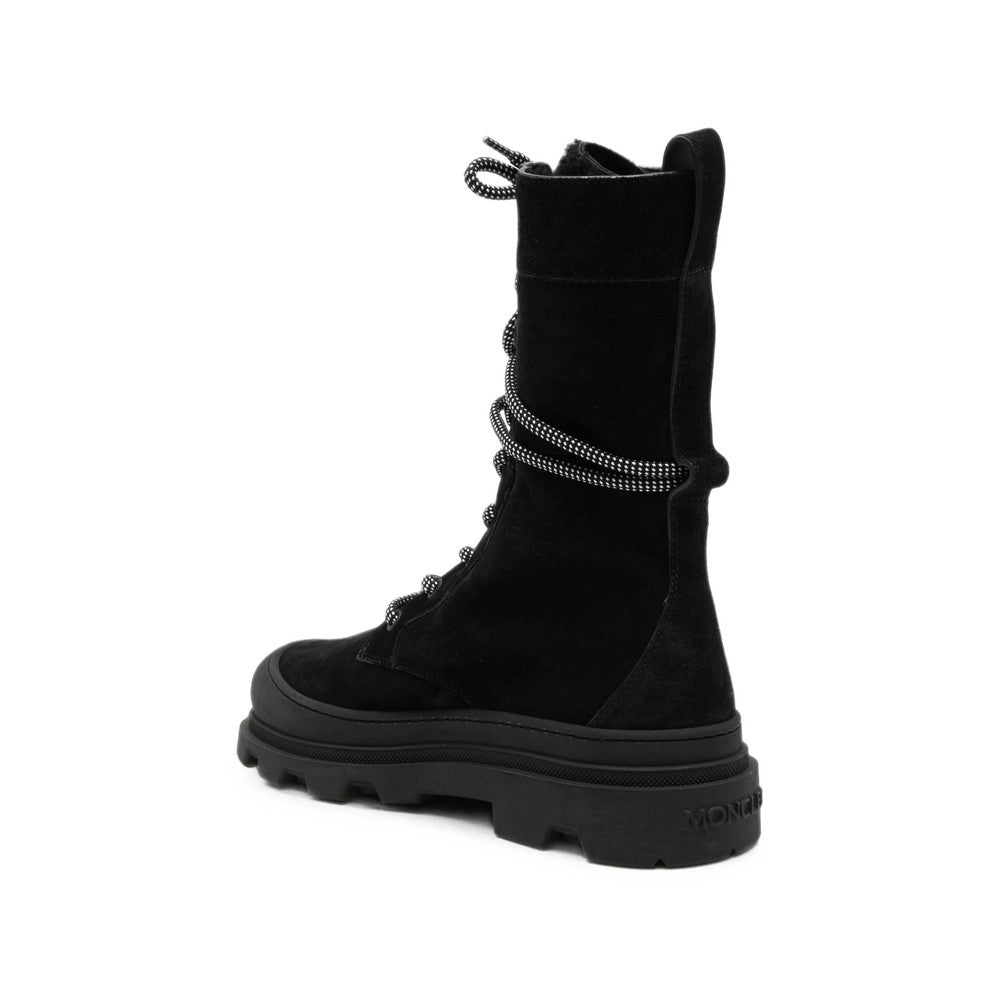 Black Lace-Up Boots 3
