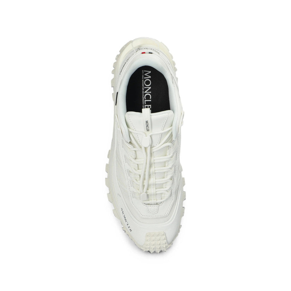 White Logo Panelled Sneakers 3