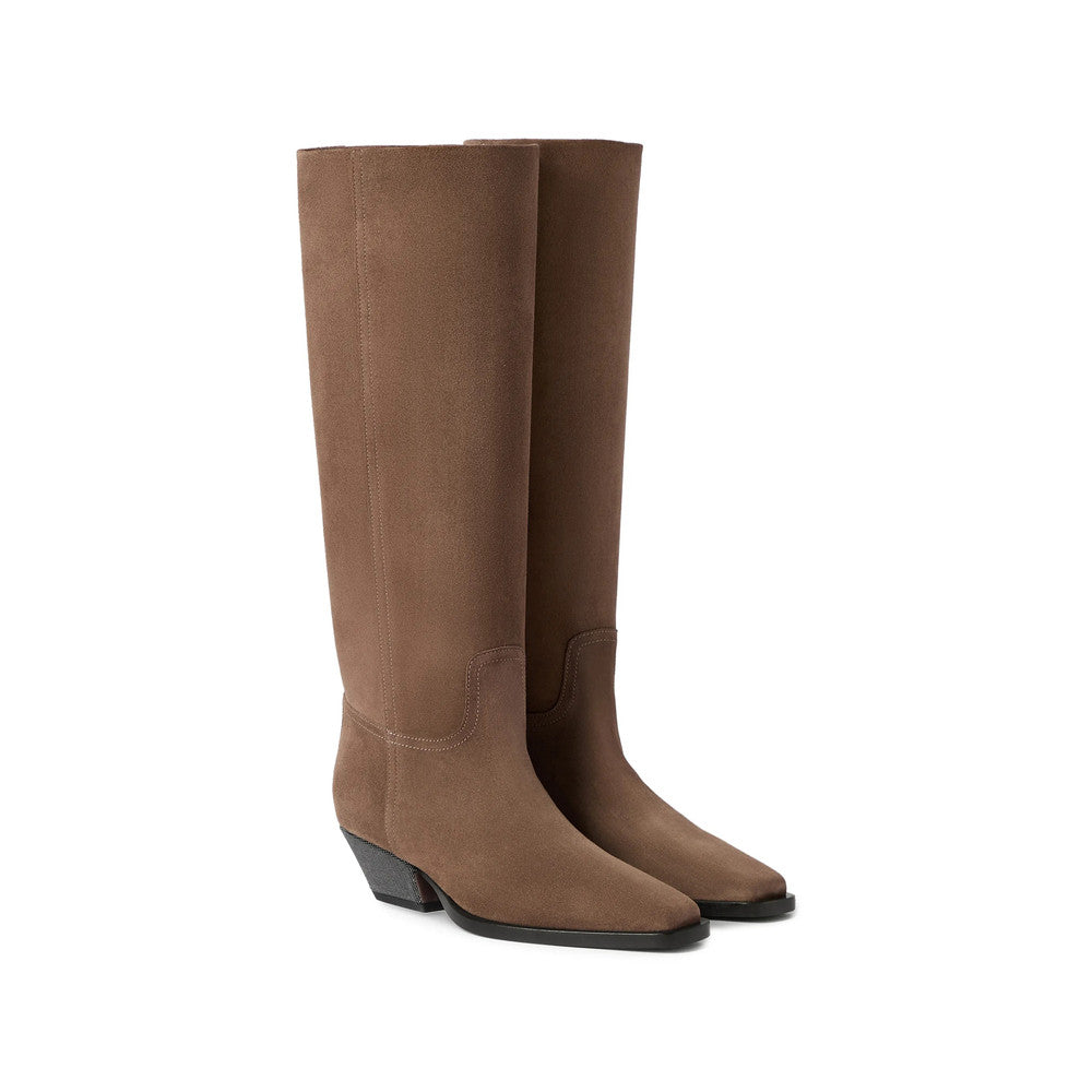 Brown Suede Boots 2