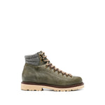 Green Lace Up Mountain Sneakers 1