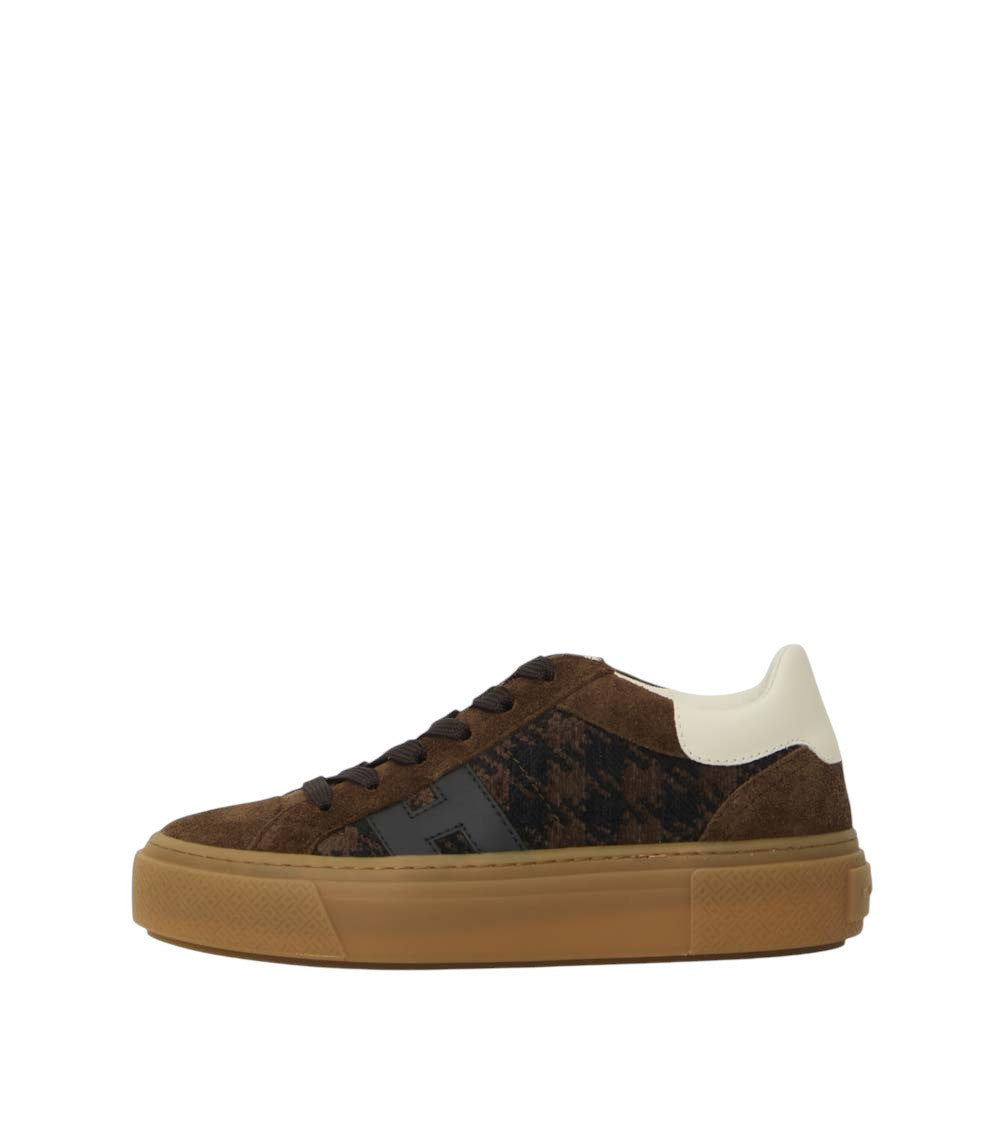Brown Logo H705 Sneakers 4