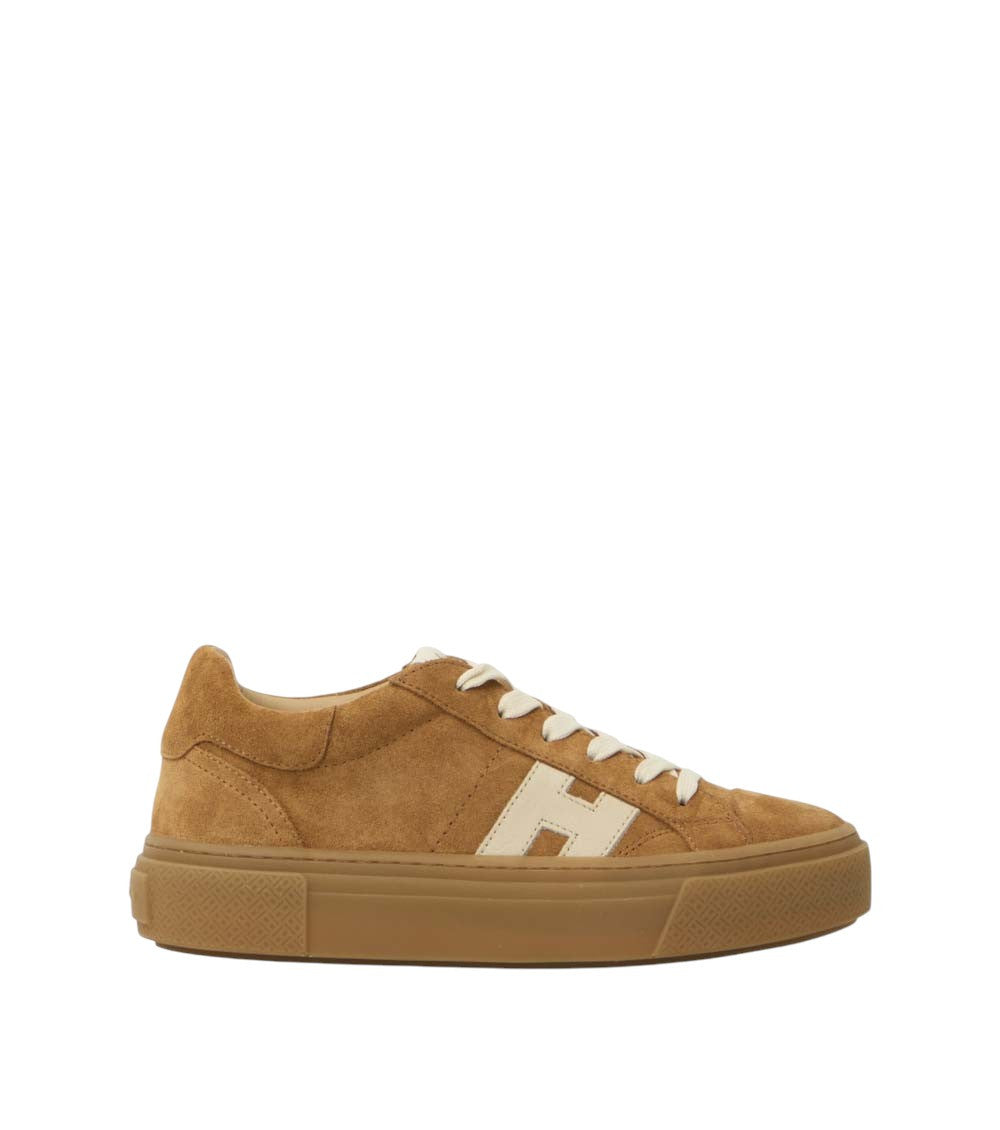 Beige Logo Crosswind Sneakers 1