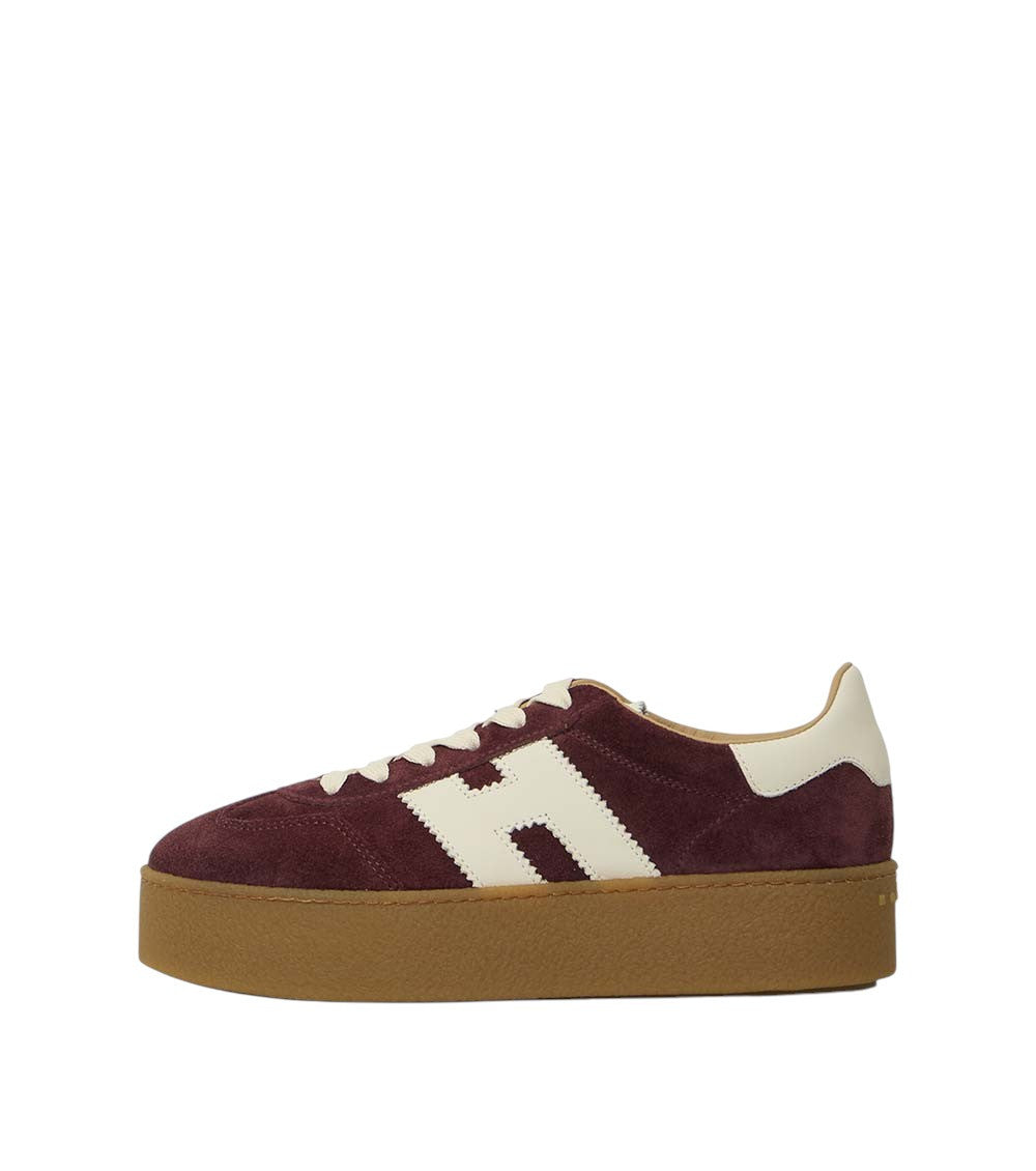 Burgundy Logo Cool Sneakers 4
