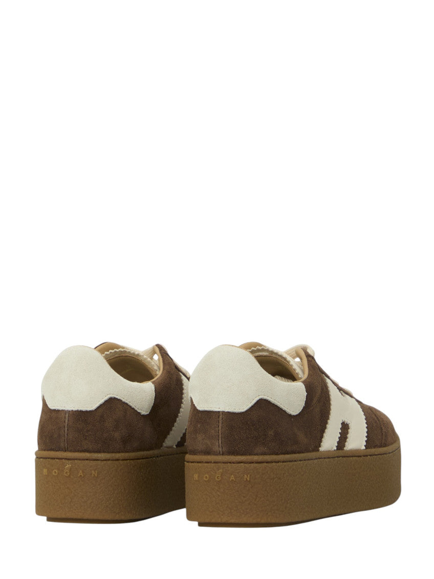 Brown Logo Cool Sneakers 3