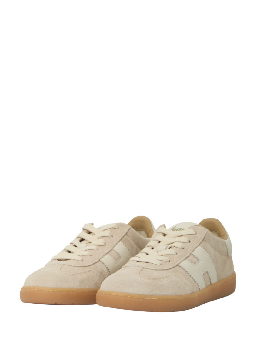 Beige Color Block Cool Sneakers 2