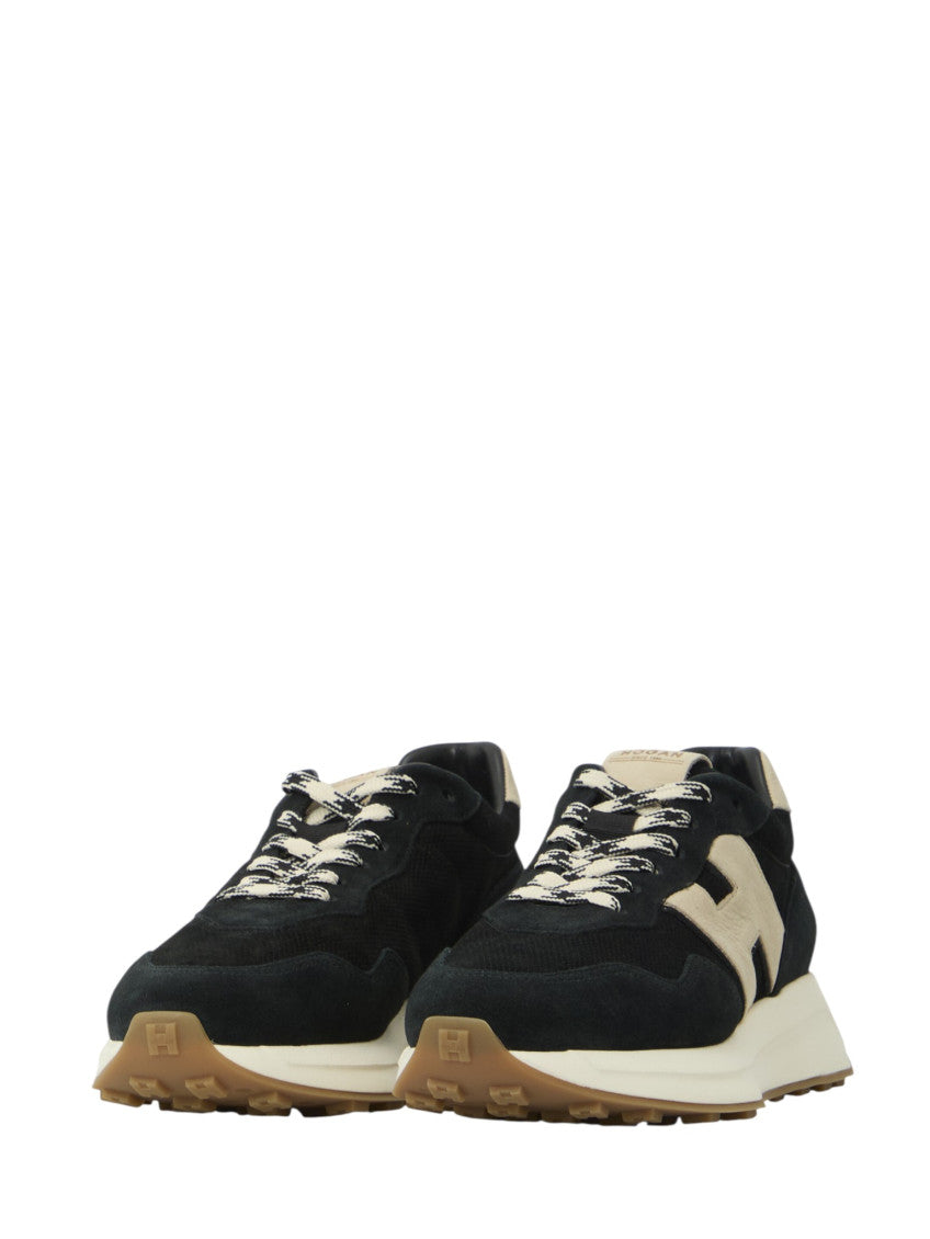 Black Logo Sneakers 2