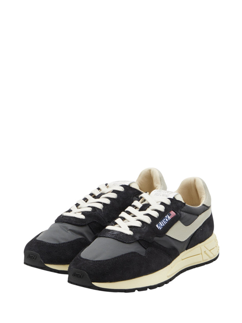 Black Logo Reelwind Sneakers 2
