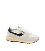 White Color Block Reelwind Sneakers 1