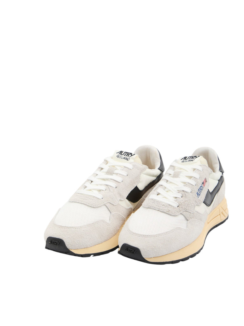 White Color Block Reelwind Sneakers 2