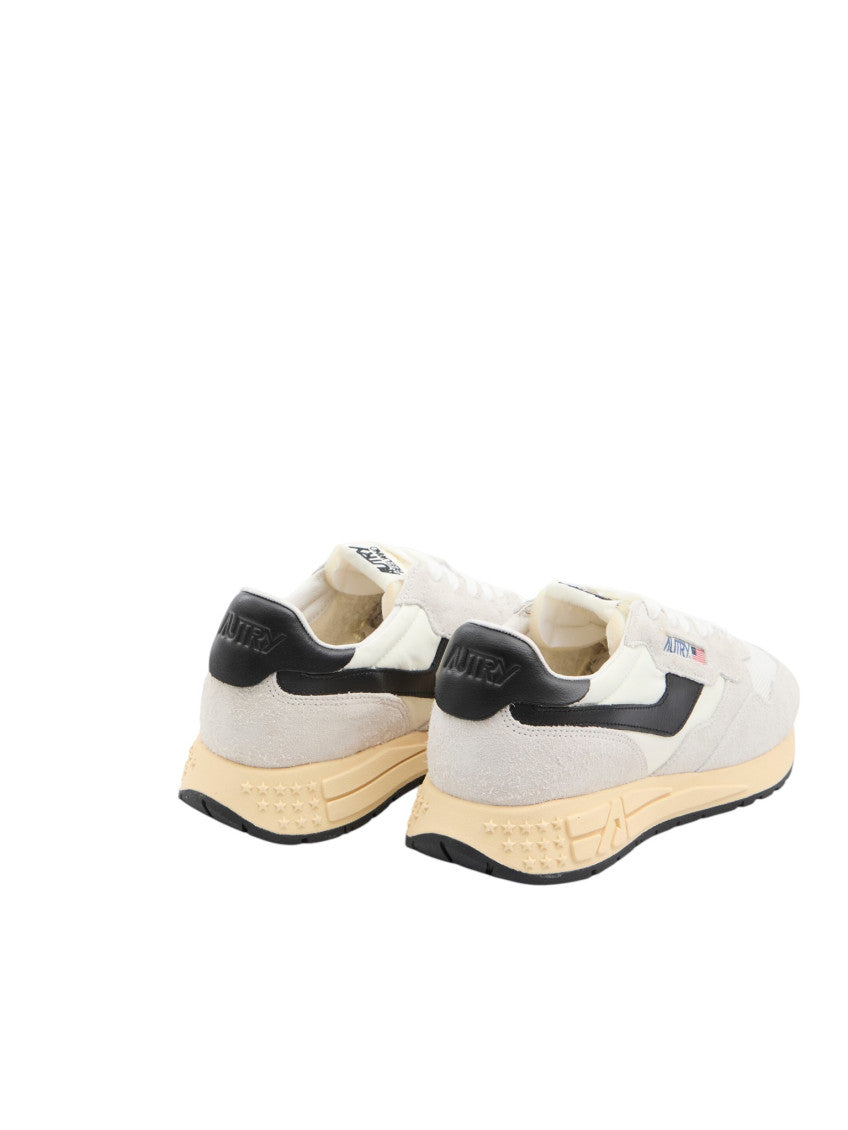 White Color Block Reelwind Sneakers 3