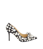 Black Embellished Pumps 1