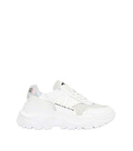 White Speed Track Sneakers 1
