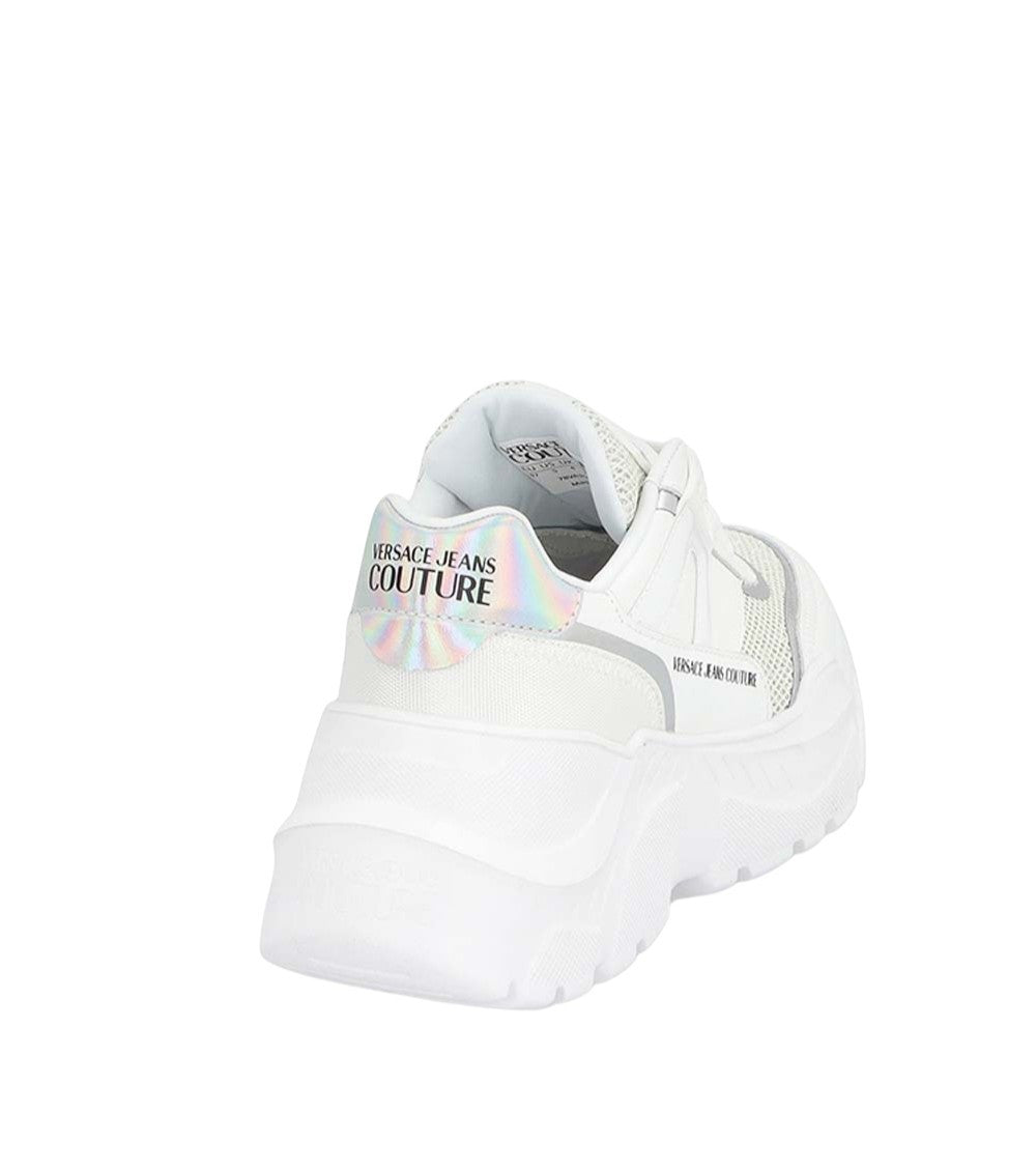 White Speed Track Sneakers 3
