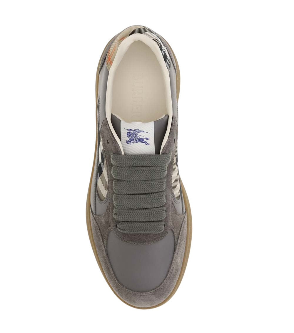 Grey Checks Terrace Sneakers 4