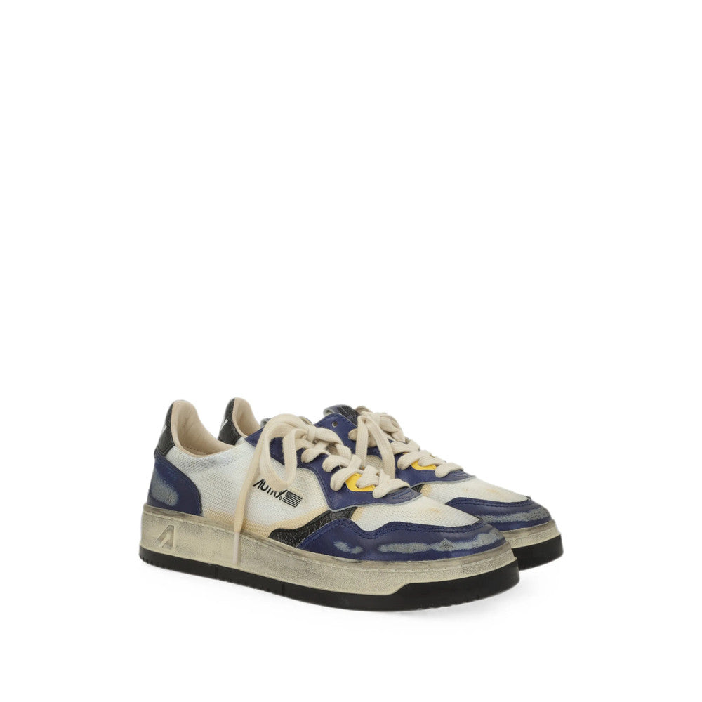 Multi Color Distressed Medalist Sneakers 2