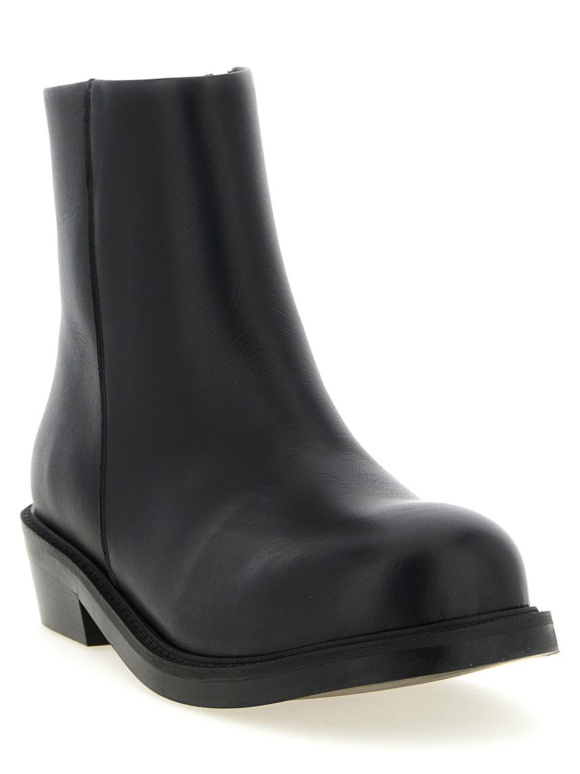 Black Solid Lerato Boots 2