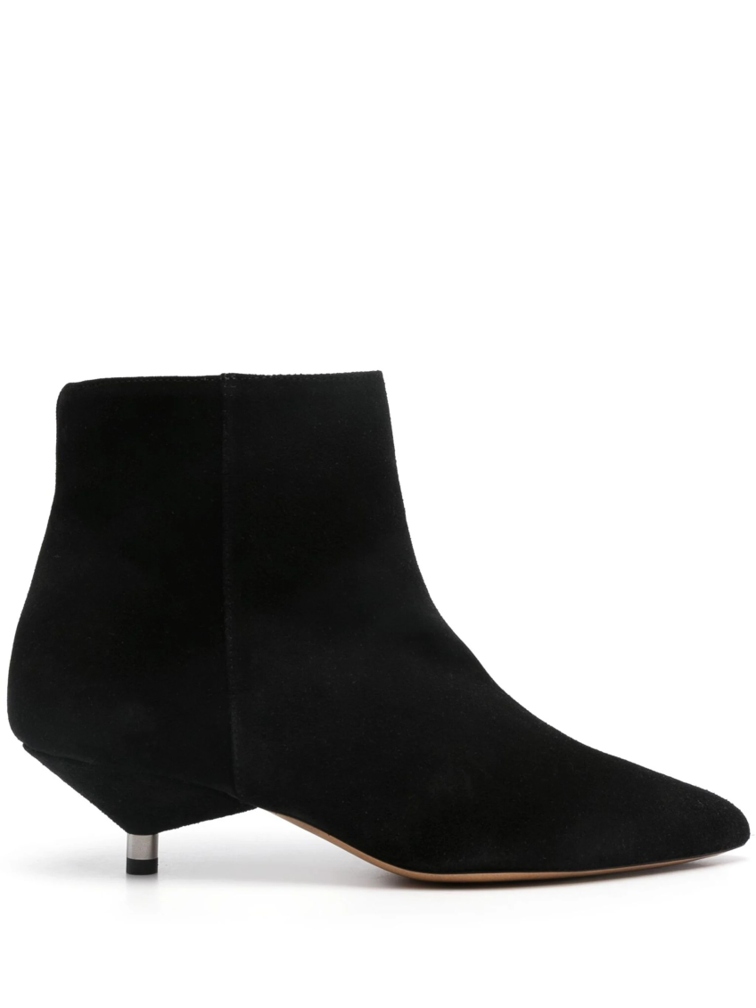 Black Suede Boots 1