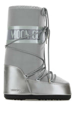 Silver Logo Boots 1