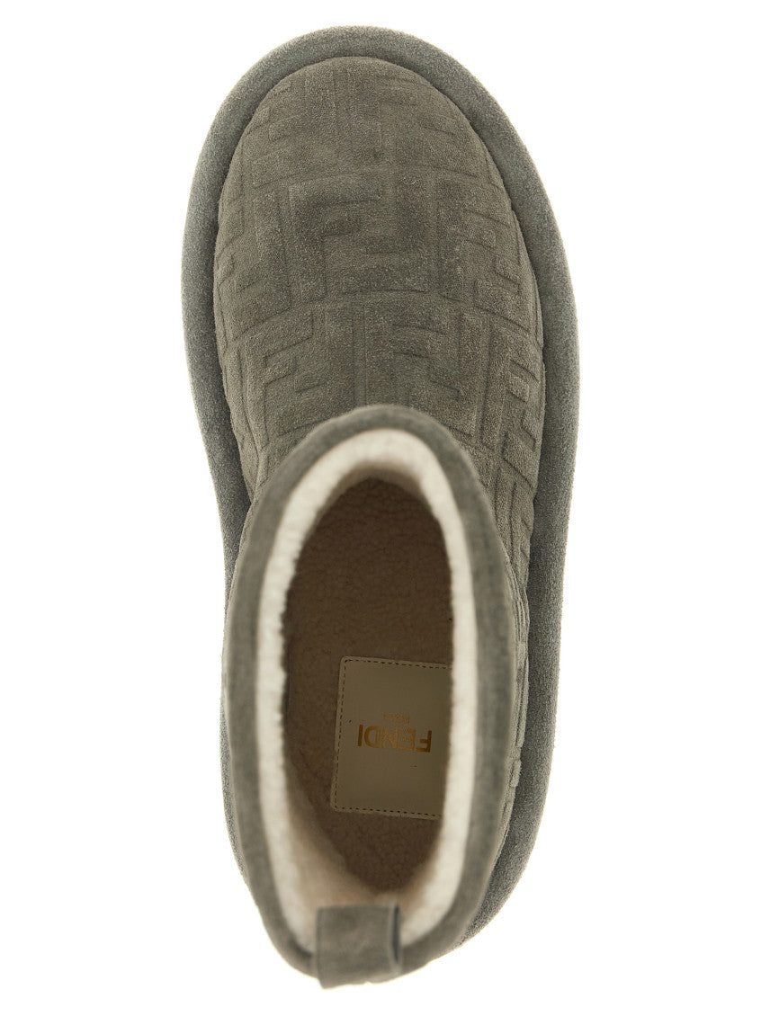 Grey Ankle Boots 4