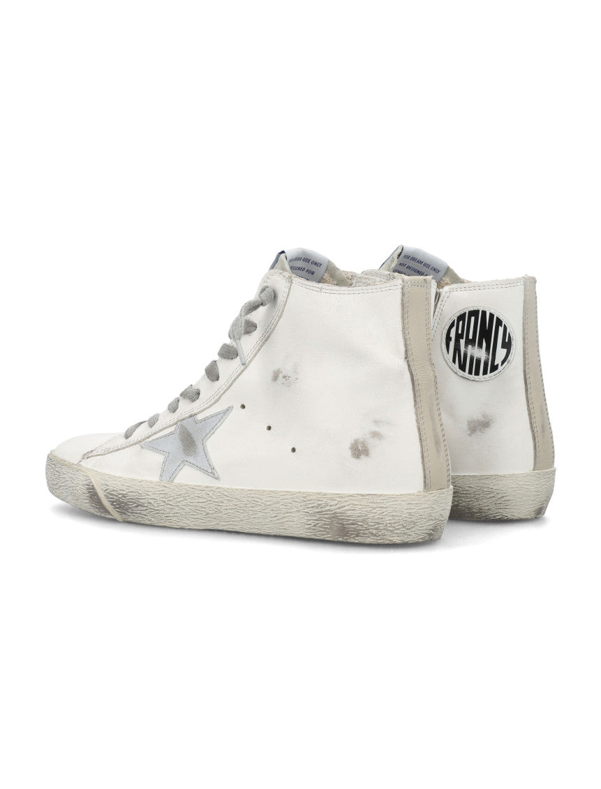 White High-top Sneakers 4