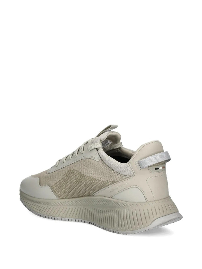 Beige Logo Sneakers 5