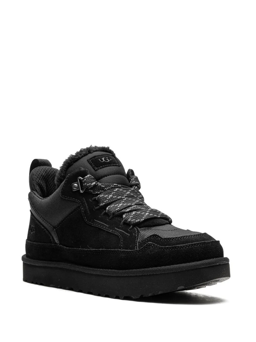 Black Lace-up Sneakers 3