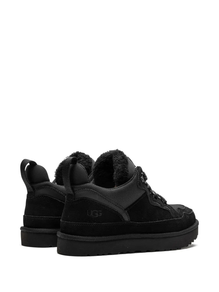 Black Lace-up Sneakers 4