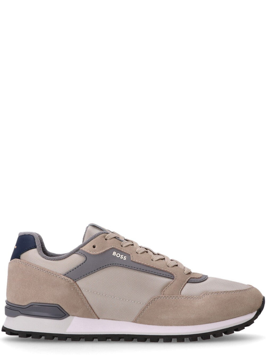 Brown Lace-up Sneakers 2