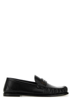 Black Leather Loafers 1