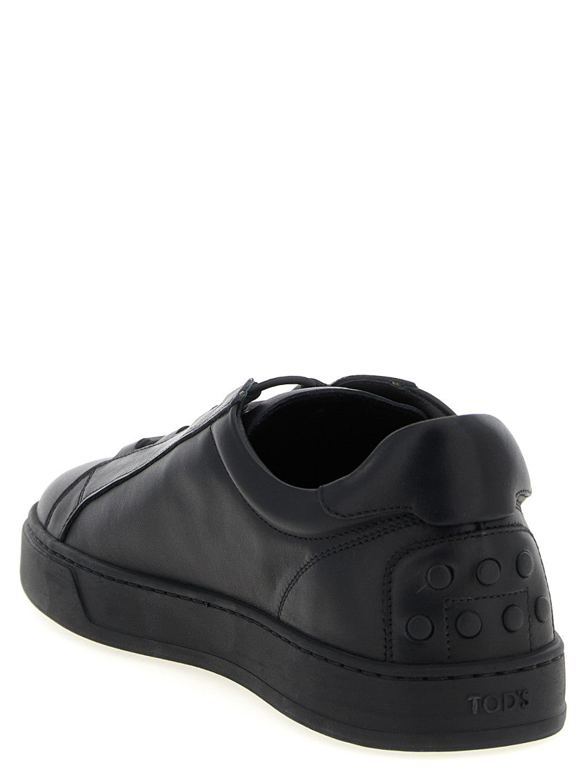 Black Leather Sneakers 3