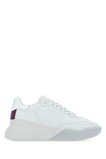 White Lace Up Sneakers 1
