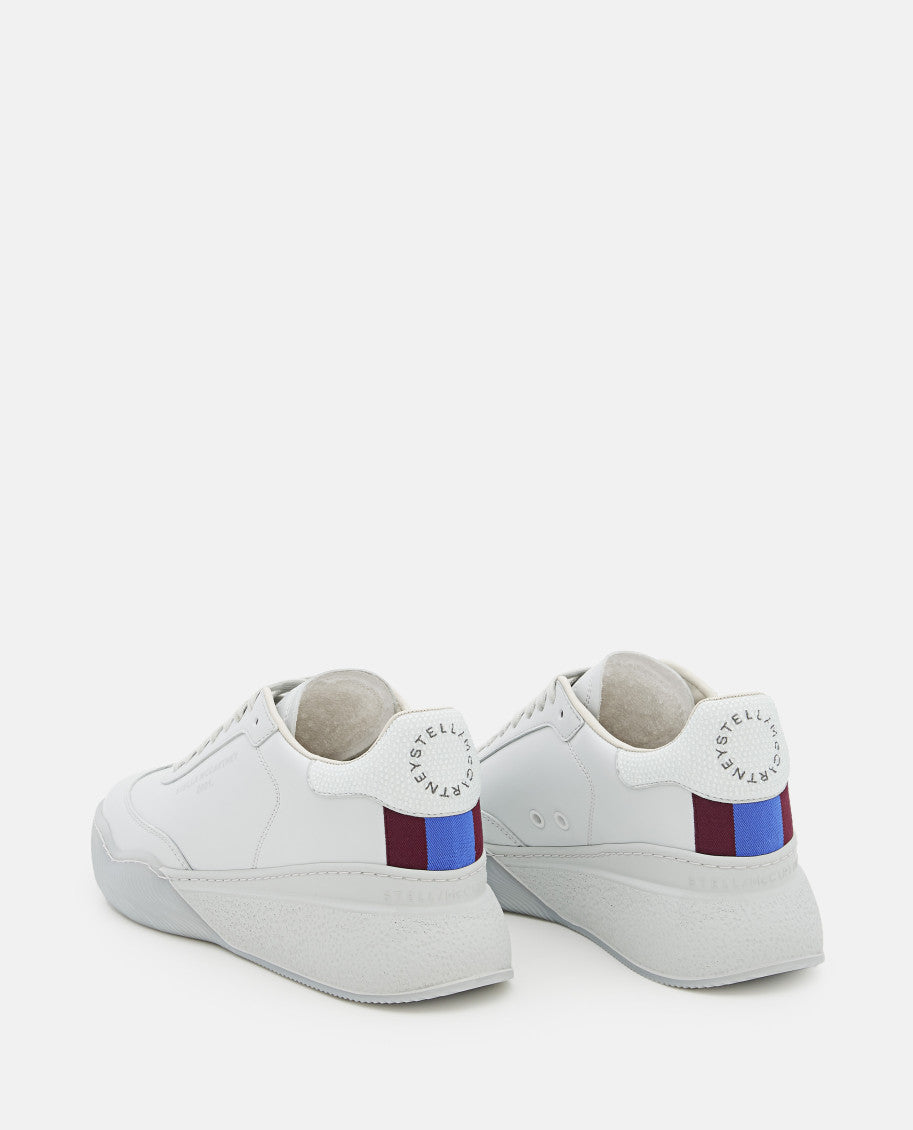White Lace Up Sneakers 3