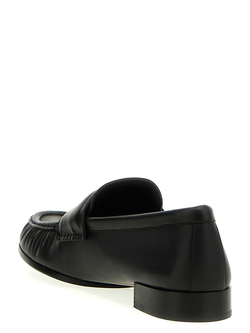 Black Slip On Loafers 3