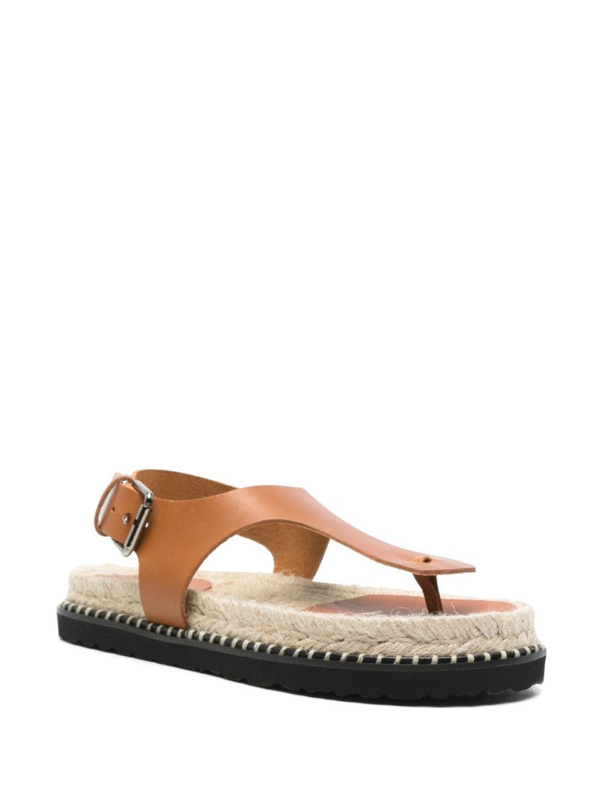 Brown Leather Sandals 3
