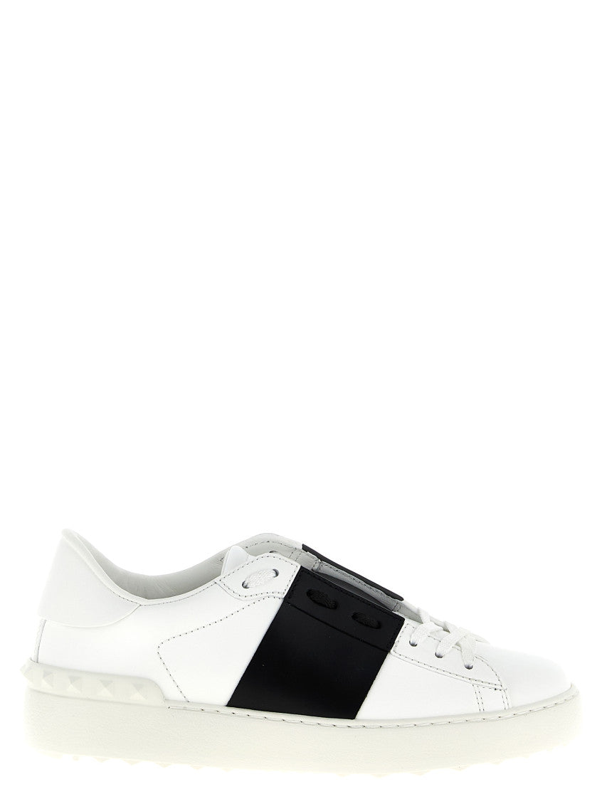 Black & White 'Open' Sneakers 1