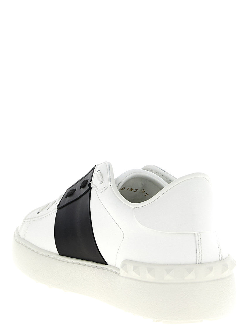 Black & White 'Open' Sneakers 3