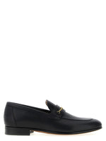 Black Logo Loafers 1